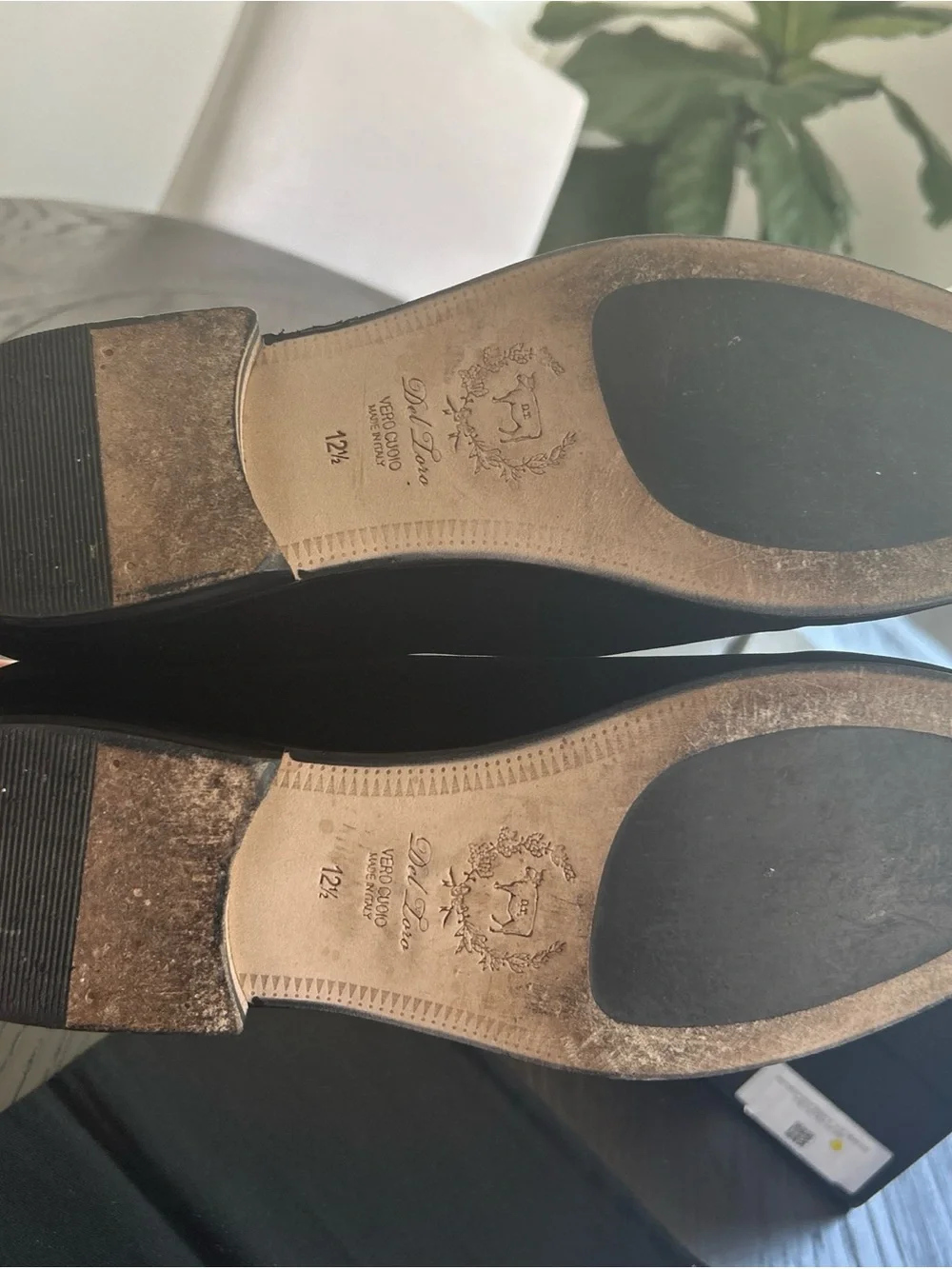 Men’s DEL TORO Made In Italy Black Velvet Slipper II Size 12.5 Great Condition